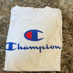 champion white shirt